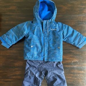 Columbia Snow/Winter Jacket and Bib Set